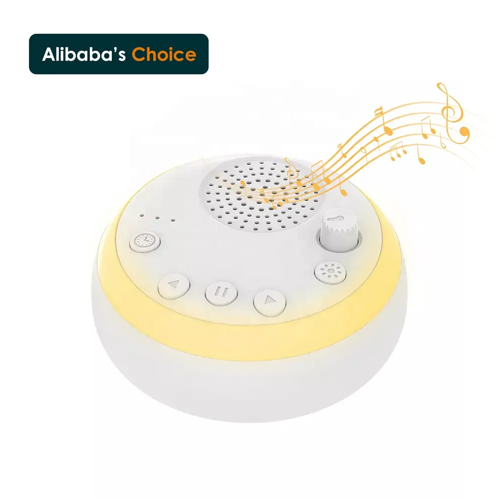 2024 Hot White Noise Sleep Sound Machine and Night Light with 16 Soothing Nature Sounds Portable Sleep Sound Machines for Baby