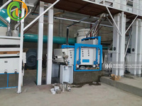 Haute efficacité 40-60TPH Paddy riz Machine de nettoyage équipement de traitement du café nettoyeur de grains rotatif enlever les impuretés