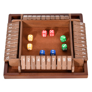 Juego de mesa digital de madera de cuatro caras con tarjetas, <span class=keywords><strong>para</strong></span> reuniones infantiles, de mesa, <span class=keywords><strong>para</strong></span> varias personas, rompecabezas de fiesta, juguete divertido - Product Image 4