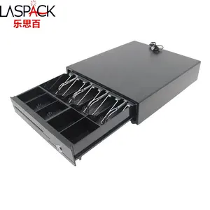 335 4 Bill 5 Coin 12V Rj11 Or Rj12 Automatic Register POS Cash Drawer For Supermarket