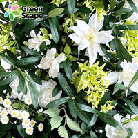 Kit d'arrangement floral de luxe en soie pour arche de scène de mariage et décoration de fond d'allée