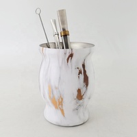 Ensemble de tasses en acier inoxydable à Double paroi 8 Oz, gourde à thé, calebasse, style brésilien, Top des ventes 2022
