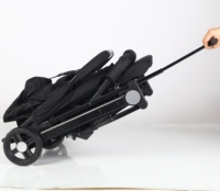 Poussette bébé pliable légère, poussette unidirectionnelle amortissante, certifiée CE, pratique pour les voyages et le shopping