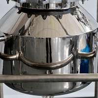 Réacteur autoclave en acier inoxydable de 20 L avec tête en verre transparent, système de chauffage électrique pour la synthèse chimique sous pression