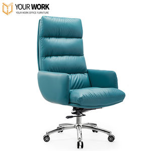 Silla de ordenador de cuero de diseño moderno, sillón de oficina de cuero de lujo, ergonómico, ejecutiva <span class=keywords><strong>bigboss</strong></span>, gran oferta de fábrica - Product Image 2