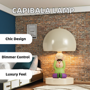 Capibala Modern Luxury LED <strong>Table</strong> Lamp Dome Iron Shade Dimmable Warm White CRI 80 High-End Night <strong>Light</strong> Bedroom Use Gift Switch - Product Image 3
