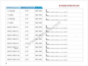 Compre Agujas de Tejer para Máquinas de Calcetines <span class=keywords><strong>Hofa</strong></span> 71.75 S17-1/3 de la Marca AUMM FEIJIAN - Product Image 6