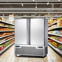 Refroidisseur d'équipement de congélation efficace du congélateur-45 ℃ de refroidisseur de souffle ultra réduit pour l'équipement de cuisine de restaurant de l'industrie alimentaire