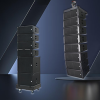 Altavoz Line Array para Exteriores LS3 de Alta Calidad con 3 Años de Garantía, 8 Ohmios, Pasivo, Impermeable, Carcasa de Madera, Serie KSL