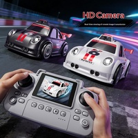 Voiture électrique miniature C6 transfrontalière édition dessin animé avec caméra HD, contrôle sur écran, voiture de course à dérive, jouet interactif pour enfants à usage intérieur