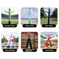 Danseur d'air personnalisé, figurine gonflable dansante, tube man pour la promotion de la marque en extérieur, salon professionnel, événement publicitaire, décoration