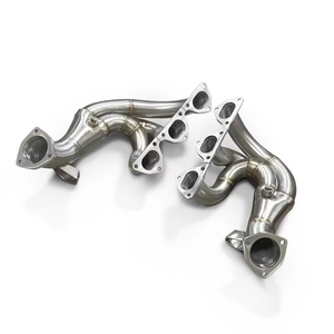 Collecteurs d'échappement en acier inoxydable 304 pour Porsche Cayman 718 GT4 RS 4.0 2021-2024, longueur égale, performance, course, modification professionnelle - Product Image 1