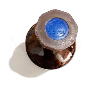 Bouteille de réactif cylindrique borosilicate ambré à bouche étroite NERS de 250ml - Product Image 4