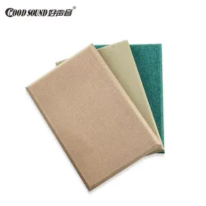 GoodSound Eco-Friendly Soundproof Theater Stretch Acoustic Fabric Material Sound Absorption Wall Panel For Music Studio