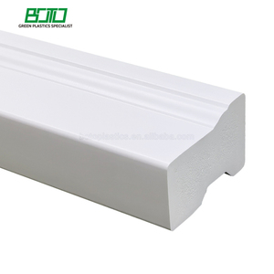 BOTO Brick Mould Size 1-1/4"x2" <strong>Trim</strong> and Moulding for <strong>Window</strong> and Door Modern Design <strong>PVC</strong> Brick Mouldings - Product Image 2