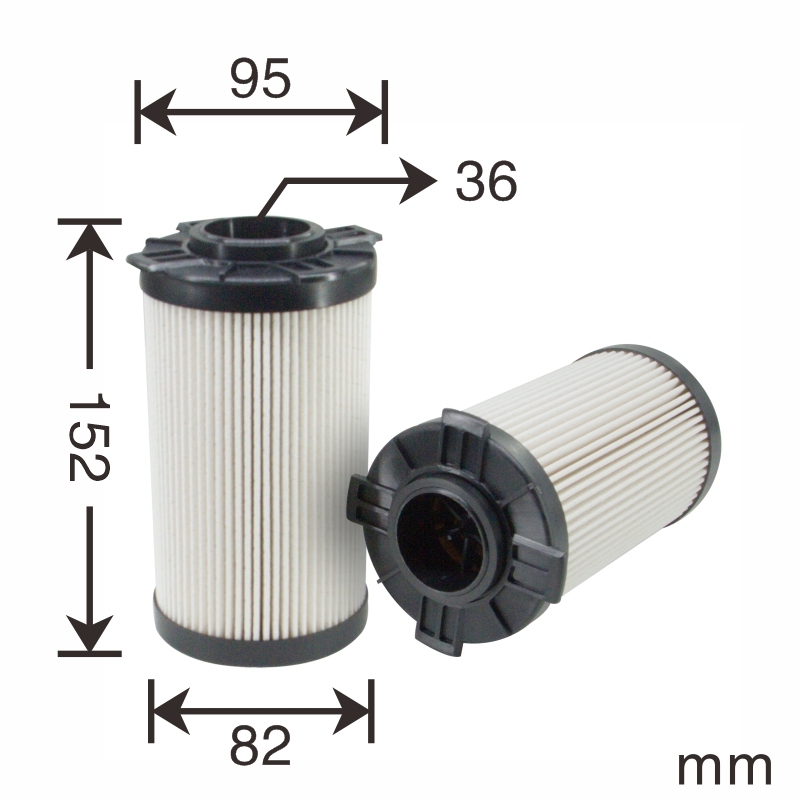 Filtro de Combustível 800154401 FF266 1010601424 Usado para