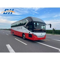 Bus de luxe d'occasion Ankai Ankai6120 2024, manuel, diesel, double porte, 50 sièges, sièges en cuir, climatisation, norme Euro6