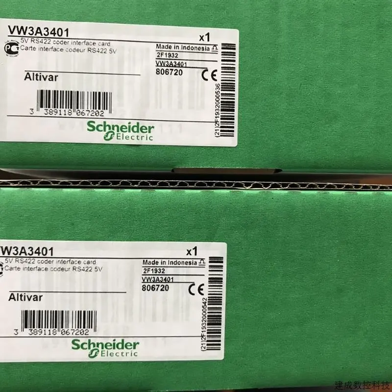 Neue original VW3A3401 Encoder-Schnitts telle karte, RS422-Schnittstelle, für ATV340 Frequenz umrichter Stock In Warehouse