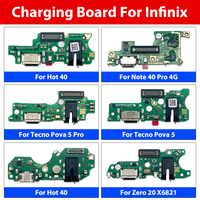 Câble flexible pour Port de charge de téléphone portable pour Infinix Hot 9 10 11 Play pour Itel P37 POP 5 Pro Note 7 8 pour Tecno Pova 5 Neo zero
