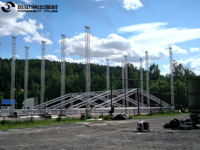 Estructura Modular de Aluminio Resistente, Torre de Elevación, Marco Modular de Instalación Rápida para Montaje de Escenarios en Conciertos en Vivo