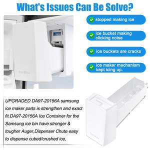 Reemplazo de Máquina de Hielo DA97-20156B Mejorada para Refrigeradores <span class=keywords><strong>Samsung</strong></span> |   Compatible con el recipiente de hielo DA97-20156A - Product Image 6