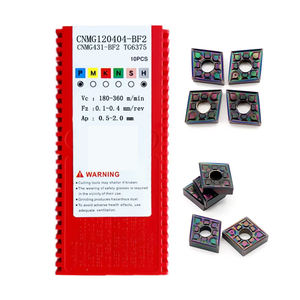 תוספות חיתוך קרביד גבוהות ניתנות לאינדקס CNMH WNMG SNMG DNMG פלדה מוקשה - Product Image 1