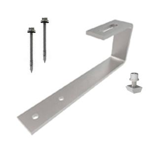 Offre Spéciale PV Montagesysteme Fourrure Ziegeldacher Structure De <span class=keywords><strong>Montage</strong></span> Rack Solaire Plat Crochet De Toit De Tuiles - Product Image 3