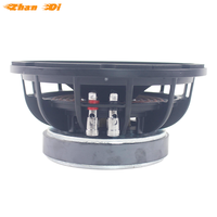 Haute qualité 8 pouces haut-parleur milieu de gamme RMS 250W klaxon pilote gamme complète 4 Ohm Max 500W haut-parleur milieu de gamme pour voiture Audio
