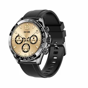 Ak63 Smart Watch Amoled Display 2024 400Mah Batterij Gezondheid Bellen Multi-Sports Smart Waterdicht Horloge Voor Mannen En Vrouwen