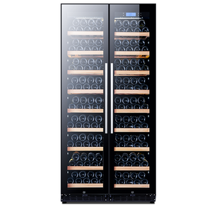 للبيع بالجملة منطقة مزدوجة حجم كبير ضاغط درجة حرارة ثابتة مجهزة على الحائط R600a - Product Image 1