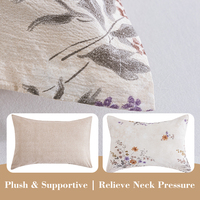 Lot de 4 pièces de literie en microfibre de polyester : Housse de couette, drap et taies d'oreiller – Doux et confortable pour hôtel, maison, chambre à coucher – Tailles Queen, King, Twin