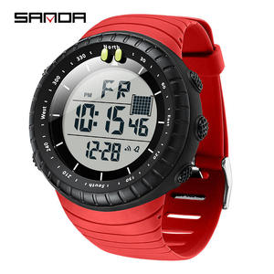 Reloj SANDA 6071 para Hombre, Movimiento Digital, Calendario, Cronómetro, Resistente al Agua, Deportivo, de Moda, Montre Homme - Product Image 2
