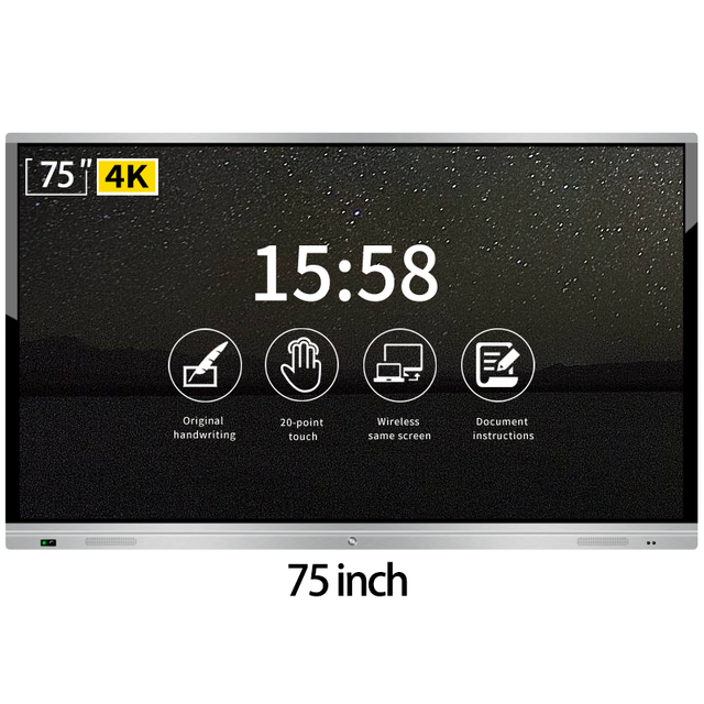 75 Inch Interactive Panel 55 65 86 98 100 Inch Interactive Flat Panel for Education 100 Inches Interactive Panels