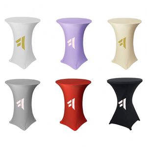 2023 New Custom Cocktail Table Cloth logo <b>Tablecloths</b> for Weddings Decorations - Product Image 5