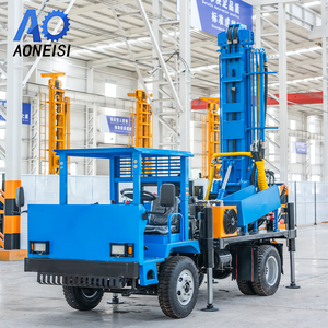 Foreuse hydraulique montée sur camion de 260 m de profondeur, vitesse de 50 km/h, pour puits <span class=keywords><strong>d</strong></span>'eau, machine de <span class=keywords><strong>forage</strong></span> diesel pour l'agriculture - Product Image 2