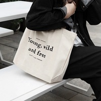 Sac fourre-tout personnalisé en toile de coton bio naturel recyclé, pliable et réutilisable pour les courses