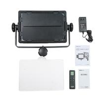 Panneau lumineux continu LED Godox LED500C pour vidéo et film, 3300K-5600K, lumière douce LED, en plastique et alliage d'aluminium, 32W, pour studio photographique