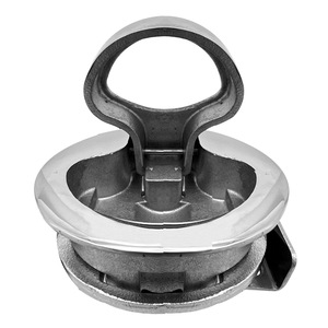 Stainless Steel Round Floor <b>Lock</b> <b>Latch</b> For Marine Boat Hardware Replacement Repair - Product Image 3