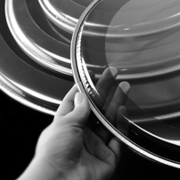 Beatello Drumheads ACE SPADES 5-Piece Sandblasted Professional High Quality Drumhead Set 10 12 14 16 22 Inch Striking