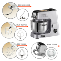 Appareils de cuisine : Batteur sur socle Changdig avec bol relevable pour la maison