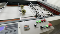Machine d'impression flexographique ZONGRUI 2 couleurs, rouleau à feuille, double face, pour l'impression de cahiers et de carnets ZR920F1-1