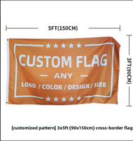 Drapeau national de haute qualité, à séchage rapide, écologique, en polyester, imprimé numériquement, avec logo personnalisé, taille personnalisée, forme rectangulaire