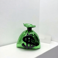 Adornos de bolsillo con diseño de dólar de dibujos animados para decoración de porche y muebles de TV, regalos de inauguración de casa y bodas, venta al por mayor