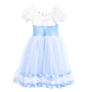 Di alta qualità <span class=keywords><strong>blu</strong></span> da giardino in maglia abito di scena costumi da ballo Costume vestito per cantanti ballerino - Product Image 4