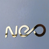 Autocollants de transfert de logo en nickel électroformé ultra-minces, étiquettes métalliques autocollantes pour appareils électroménagers