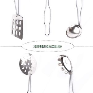 Pentole da <span class=keywords><strong>cucina</strong></span> multicolori in acciaio inossidabile pentole <span class=keywords><strong>accessori</strong></span> da <span class=keywords><strong>cucina</strong></span> per <span class=keywords><strong>bambini</strong></span> finta di giocare con i giocattoli - Product Image 5