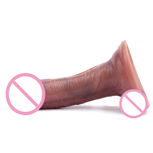 Dildo Realista <span class=keywords><strong>con</strong></span> Sensación de Piel SXXY <span class=keywords><strong>con</strong></span> Vello Púbico y <span class=keywords><strong>Venas</strong></span> para Masaje Vaginal y Anal, Consolador de Silicona, Juguetes Sexuales para Mujeres - Product Image 4