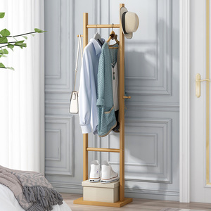 Floor-standing <b>clothes</b> <b>rack</b> for bedroom, simple and minimalist indoor <b>clothes</b> <b>rack</b>, home clothing storage <b>rack</b> - Product Image 3