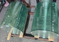 Verre épais de 5mm 6mm 5mm d'épaisseur verre trempé coût prix épaisseur par mètre carré verre trempé