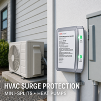 Parasurtenseur CVC Refcenter 40kA pour mini-climatiseurs et pompes à chaleur